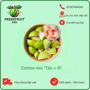 Combo trái cây mix "Táo + ổi"